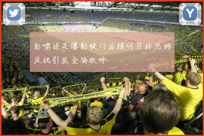 彭啸逆足爆射破门后模仿贝林厄姆庆祝引发全场欢呼
